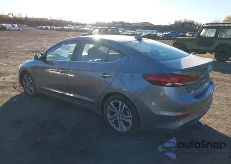 2017 Hyundai Elantra Limited из США, поврежденный, VIN KMHD84LF4HU356839
